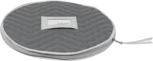 Vista 6 de Richards Homewares. Juego de accesorios de micro fibra de seis unidades, color gris.
