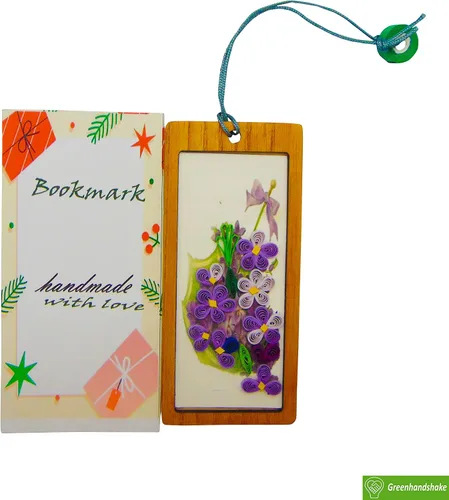 Vista 2 de Hermoso adorno con relleno que se dobla como una colección de marcadores, grueso y elegante. Gran regalo para amigos, familia, día de la madre