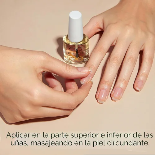 Vista 8 de CND The Cuticle Couple, SolarOil + Borrador de cutículas, 0.5 onzas
