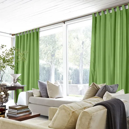Vista 19 de EcoDrapes Paneles de cortina macizos con pestañas trenzadas para casa de lujo (rosa bebé, 52 pulgadas de ancho por 63 pulgadas de largo, 1 panel)