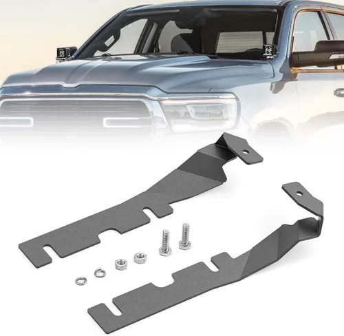 Vista 7 de Soportes de luz de zanja de capó resistente para Toyota 4Runner 2010+