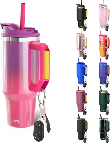 Vista 148 de Frost Buddy Thicc Buddy - Vaso aislado de 16 onzas (amor americano)