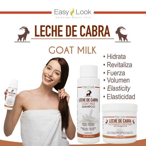 Vista 4 de MBP Q & S Leche De Cabra Leche De Cabra Tratamiento Profundo 16oz