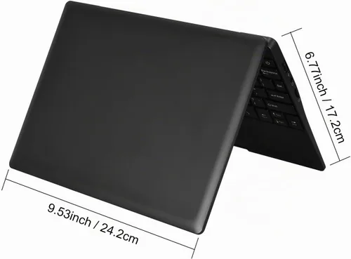 Vista 4 de Laptop de 10.1 Pulgadas, Procesador Quad-Core con Sistema Operativo Android 12.0, 2GB RAM, 64GB EMMC, Cámara Integrada, WiFi, Interfaz USB, Carga