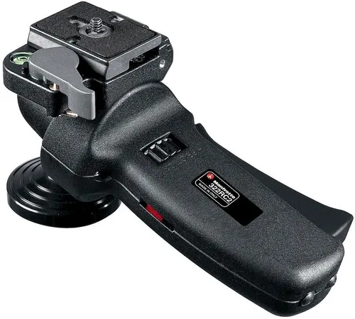 Vista 2 de Manfrotto Cabezal de Bola Compacto de Servicio Ligero con Empuñadura de Joystick (324RC2)