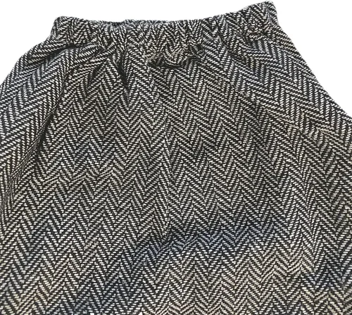 Vista 2 de Pantalones de tweed para niños (negromarróngris) disfraz renacentista para hombre, disfraz medieval renacentista, pantalones de periódico
