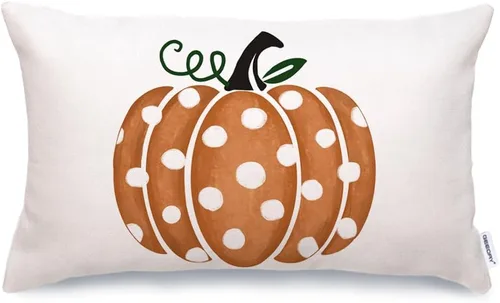 Vista 7 de GEEORY Fundas de almohada de otoño de 16 x 16 pulgadas, fundas de almohada decorativas para sofá y sofá G0114-16