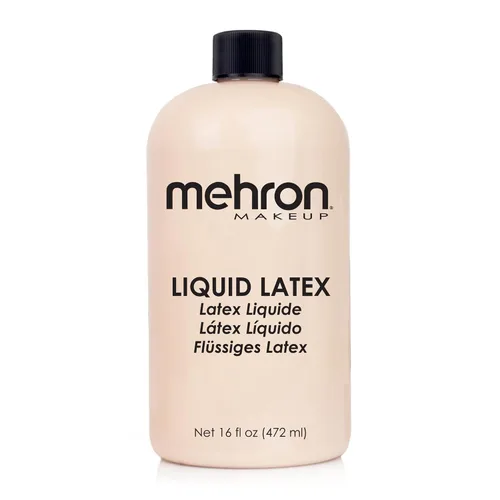 Vista 9 de Mehron - Látex líquido para maquillaje Maquillaje de efectos especiales Halloween Pegamento de látex para piel Pegamento para prótesis 1 fl