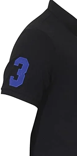 Vista 3 de U.S. Polo Assn. Polo de piqué sólido para hombre
