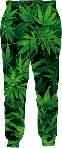 Vista 2 de Loveternal Pantalones deportivos para hombre y mujer, divertidos estampados 3D, gráficos y geniales, casuales
