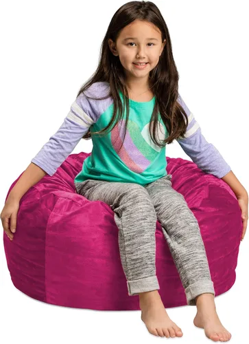 Vista 10 de Saco de sofá – Puff de felpa ultra suave para niños, con espuma viscoelástica y funda de micro-gamuza, mueble rellenos de espuma y accesorios