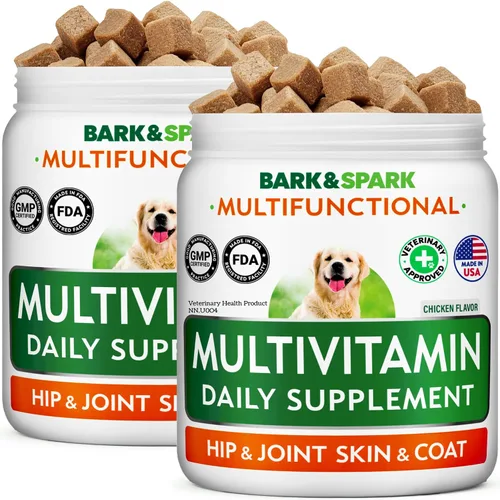 Vista 10 de BARK&SPARK NAD+ para perros - Fórmula avanzada de longevidad para un envejecimiento saludable Resveratrol, Quercetin & Nicotinamide - NMN