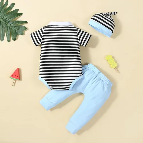 Vista 9 de VINUOKER Conjunto de ropa para bebé recién nacido prematuro para recién nacido, caballeros