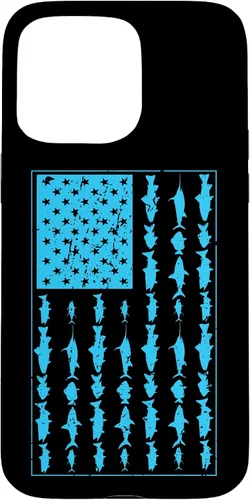Vista 10 de Funda de regalo para iPhone 17 con bandera americana para hombre de agua salada de agua salada