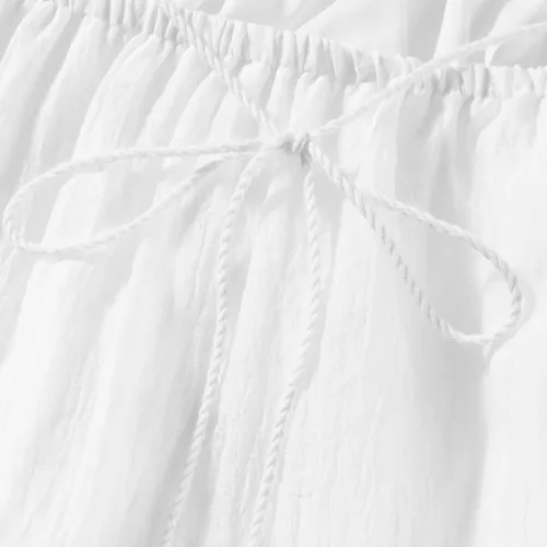 Vista 6 de IMISSILLEB Vestido ajustado y fluido para mujer, con tirantes delgados, espalda descubierta, corte bajo, vestido largo para club, cóctel, dobladillo
