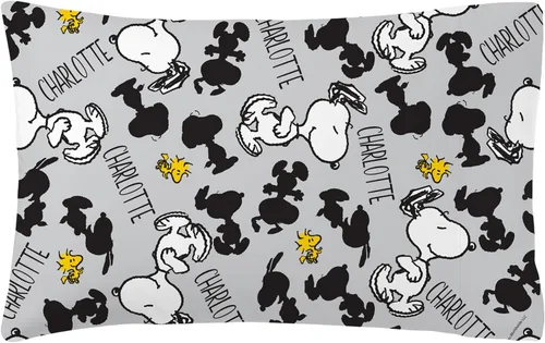 Vista 30 de Funda de almohada personalizada Let’s Make Memories - Funda de almohada personalizada para niños con nombre - Funda para almohada de tamaño estándar