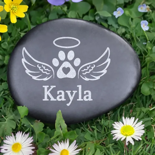 Vista 28 de Regalos conmemorativos para gatos, piedra conmemorativa personalizada para mascotas, lápida conmemorativa para gatos, marcadores de tumbas de gatos