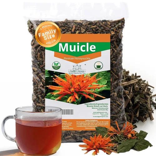 Vista 10 de Muicle - Té de madreselva mexicana Hierba, 2 onzas, 100% natural, hierbas Gabio Green (2 onzas)