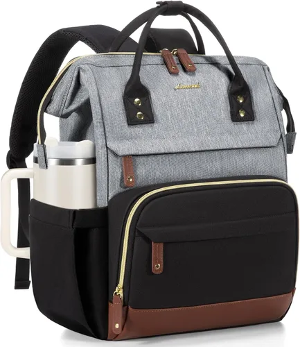 Vista 37 de LOVEVOOK Mochila para laptop para mujer, 15,6 pulg.