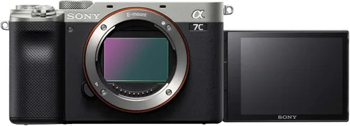 Vista 2 de Sony Alpha 7C - Cámara sin espejo de fotograma completo - Plata (ILCE7C/S)