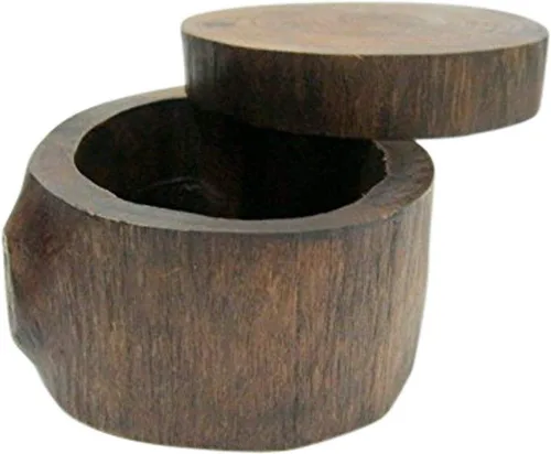 Vista 2 de Trust TRUSTSHOP - Caja de anillos de madera hecha a mano para anillos de boda antiguos