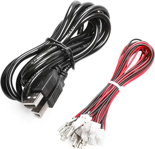 Vista 7 de Easyget Zero Delay Arcade Game USB Encoder PC a Joystick para MAME y Frambuesa Pi Retropie Proyectos de ajuste perfecto SANWA Partes