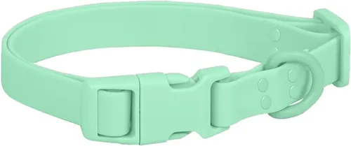 Vista 17 de FEimaX Collar de silicona impermeable para perro ajustable y resistente al olor, fácil de limpiar para perros grandes, medianos y pequeños, collares