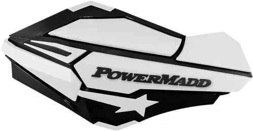 Vista 10 de PowerMadd 34410 Guardamanos Centinela Negro/Negro