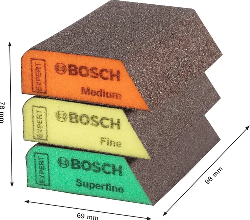 Vista 3 de Bosch 3X Expert S470 Combi bloque de lijado