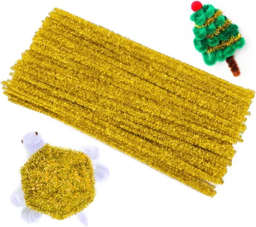 Vista 23 de Eppingwin Limpiapipas multicolor, tallos de felpilla de 12 pulgadas para manualidades, limpiapipas, suministros de manualidades para proyectos