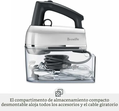 Vista 5 de Breville Handy Mixer BHM800BTR, Black Truffle