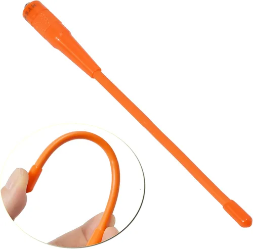 Vista 4 de HYS Antena hembra VHF UHF SMA, doble banda 6.6 ft/27.6 in Walkie Talkie Antena para 144/430Mhz Retevis Baofeng Wouxun KG-659 UV-5R 9R Radio de mano