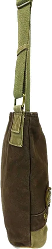 Vista 4 de Chala Patch - Bolso cruzado para mujer, color marrón oscuro