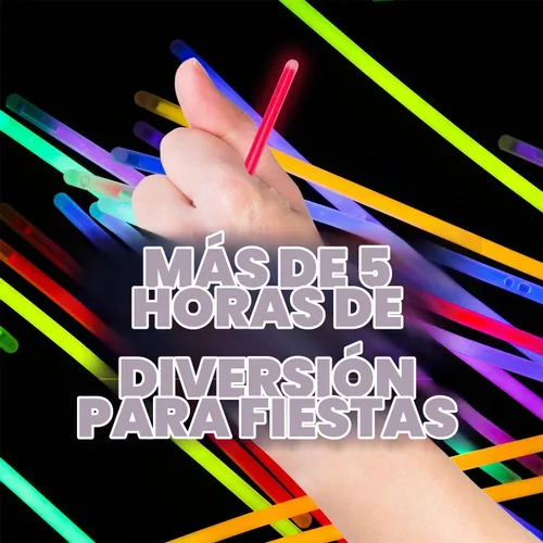 Vista 3 de BEST PARTY EVER! Velas de pastel Glow Stick, 16 unidades, paquete de 2