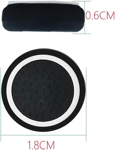 Vista 5 de 4 tapas de joystick con agarre de pulgar para consola de juegos ROG Ally, protector de botón de silicona para ROG Ally