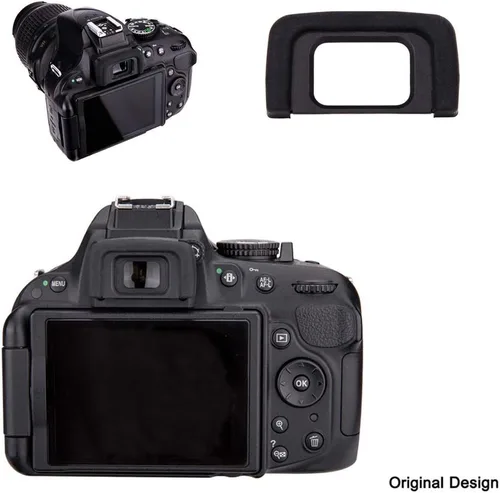 Vista 4 de JJC 2 tipos de visor ocular para Nikon D780 D750 D610 D3500 D3400 D5600 D5500 D7500 D7200, diseño largo suave + sombra de ojos original que