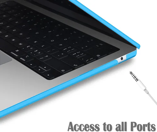 Vista 5 de UESWILL Compatible con MacBook Air de 13 pulgadas M5 M4 M3 M2 2022-2026 modelo A3449 A3240 A3113 A2681, carcasa rígida mate para MacBook Air 13.6 +