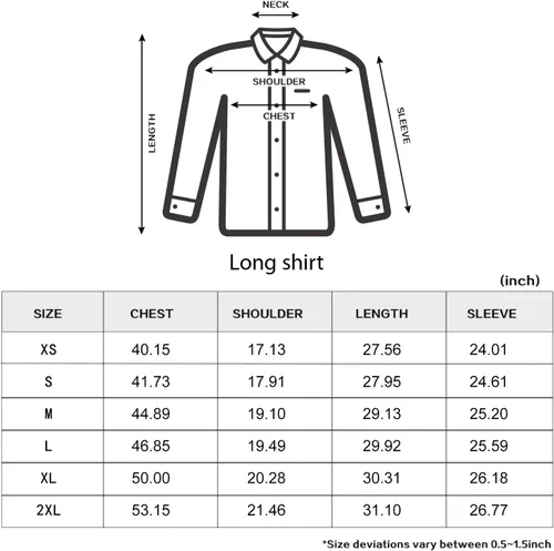 Vista 7 de LOCALMODE Camisa de sarga casual de manga larga para hombre, color sólido, formal, con botones