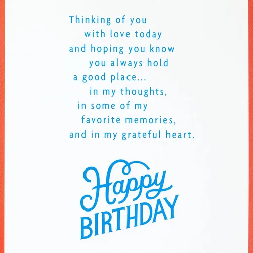 Vista 4 de Hallmark Tarjeta de cumpleaños (Otro año más brillante)