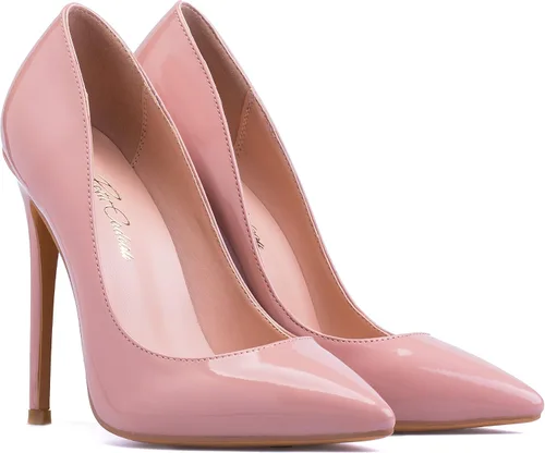 Vista 4 de Leona - Zapatos de tacón alto de aguja de 5 pulgadas para mujer, clásicos y sexis, con punta puntiaguda, hechos a mano a la perfección.