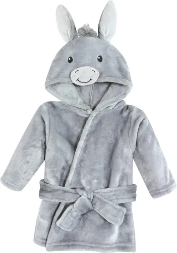 Vista 3 de Hudson Baby Conjunto de albornoz y juguete de felpa unisex para bebé