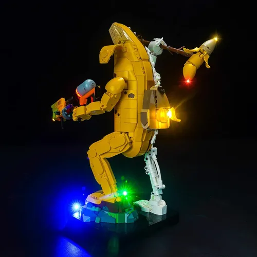 Vista 4 de Kit de luces LocoLee Compatible con Lego Peely Bone Fortnite 77072 - Solo luces, SIN ladrillos, accesorios de iluminación compatibles con Lego 77072