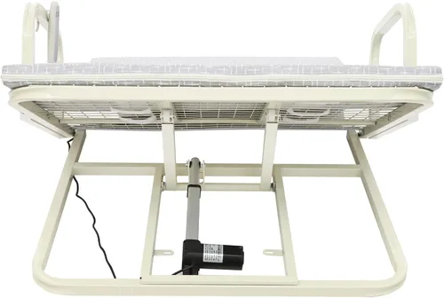 Vista 4 de Respaldo de cama de elevación eléctrica con controlador con cable, ayuda de despertador eléctrico para el hogar de ancianos, colchón multifuncional
