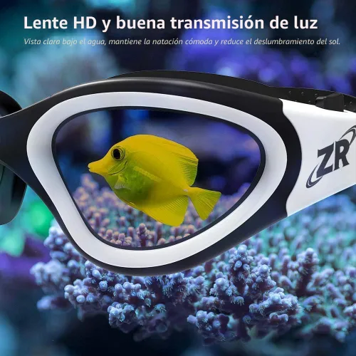 Vista 9 de ZIONOR G1 - Gafas de natación polarizadas unisex para mujeres adultas, antiniebla, 100% anti UV, gafas de buceo