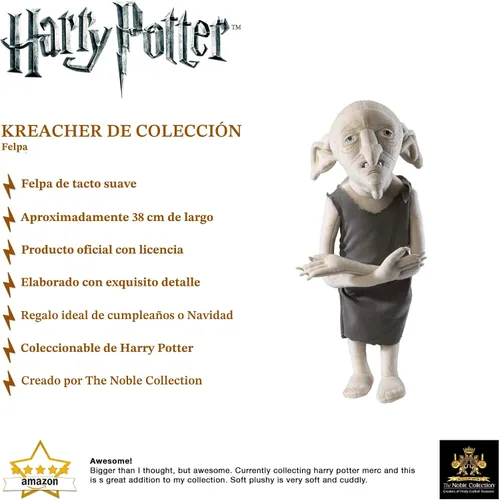 Vista 3 de The Noble Collection Peluche coleccionista de Harry Potter Kreacher™