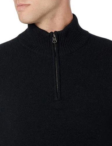 Vista 4 de Tienda Essentials - Suéter de manga larga con cremallera para hombre