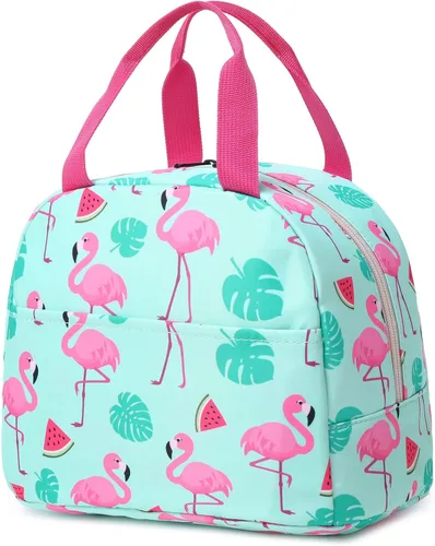 Vista 16 de Lonchera aislada con aguacate para mujeres y niñas, lonchera reutilizable, bolsa de picnic para adultos, niños, escuela, trabajo, viajes