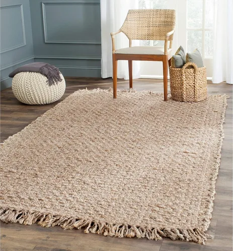 Vista 6 de SAFAVIEH Natural Fiber Collection - Alfombra de pasillo de 2 pies 6 pulgadas x 8 pies, natural, tejido a mano con flecos, ideal para zonas de alto