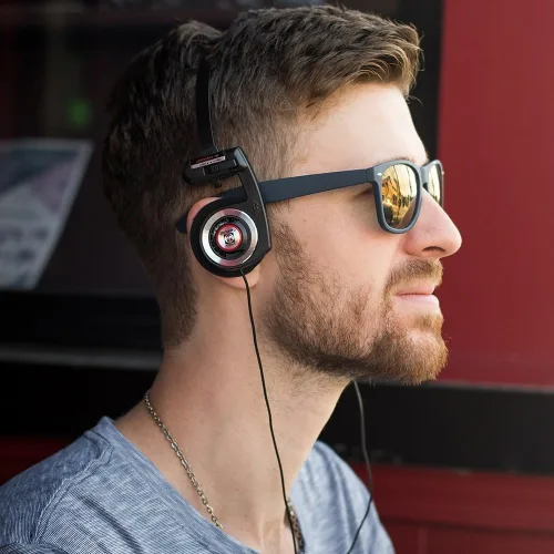 Vista 8 de Koss Porta Pro - Auriculares de diadema con funda, color negro