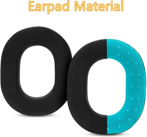 Vista 4 de Almohadillas de gel refrigerante, almohadillas de repuesto compatibles con auriculares inalámbricos Razer BlackShark V3 Pro, con espuma